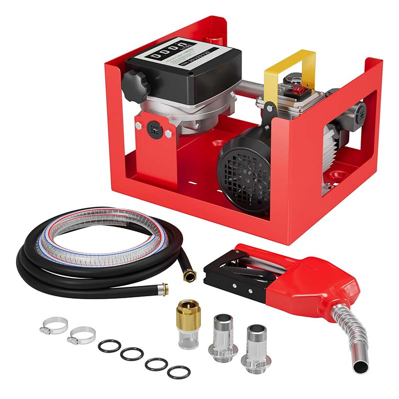 کاؤنٹر اور خودکار نوزل ​​کے ساتھ الیکٹرک ڈیزل فیول ٹرانسفر پمپ