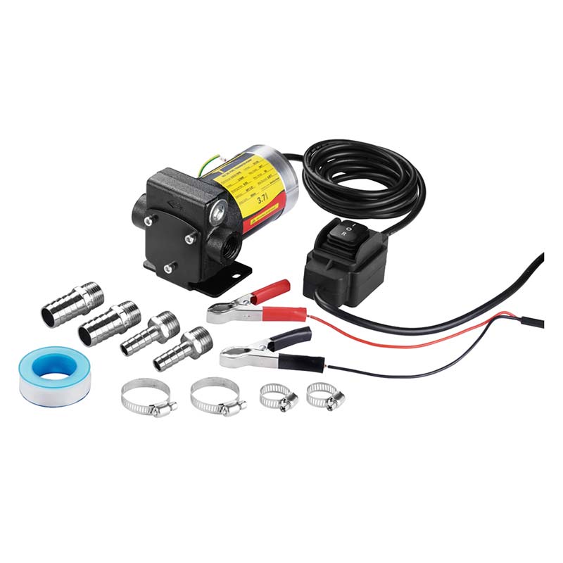 Self-priming Gasoline Fuel Transfer Pump with Reversible Pumping